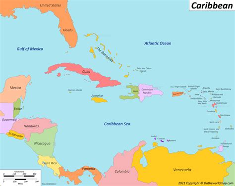 Anguilla location on the Caribbean Map. 928x610px / 107 Kb Go to Map. Anguilla location on the North America Map. 1387x1192px / 313 Kb Go to Map. About Anguilla. The Facts: Sovereign state: United Kingdom. Capital: The Valley. Area: 35 sq mi (91 sq km). Population: ~ 16,000.